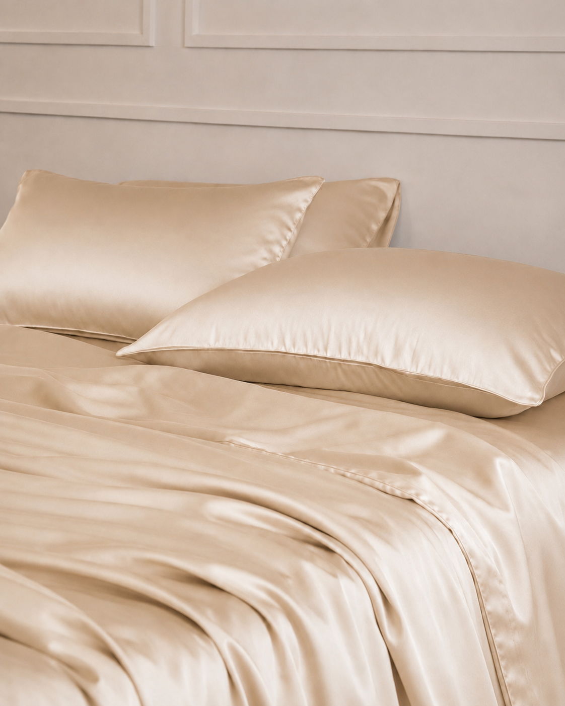 100% Mulberry Silk 3-Piece Duvet Cover Set