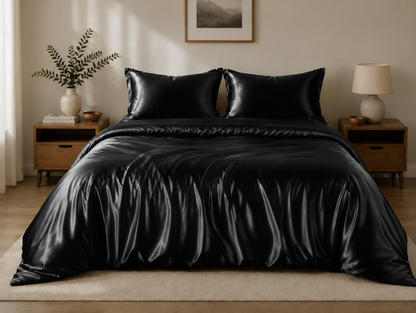 Grazamar Modal & Silk 3-Piece Duvet Cover Set