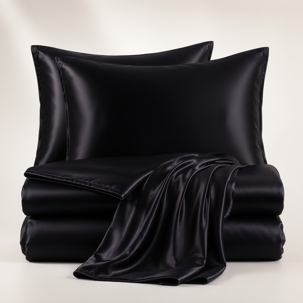 Grazamar Modal & Silk 3-Piece Duvet Cover Set
