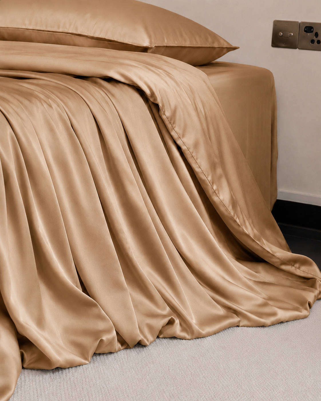 100% Mulberry Silk 3-Piece Duvet Cover Set