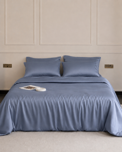 100% Mulberry Silk 3-Piece Duvet Cover Set