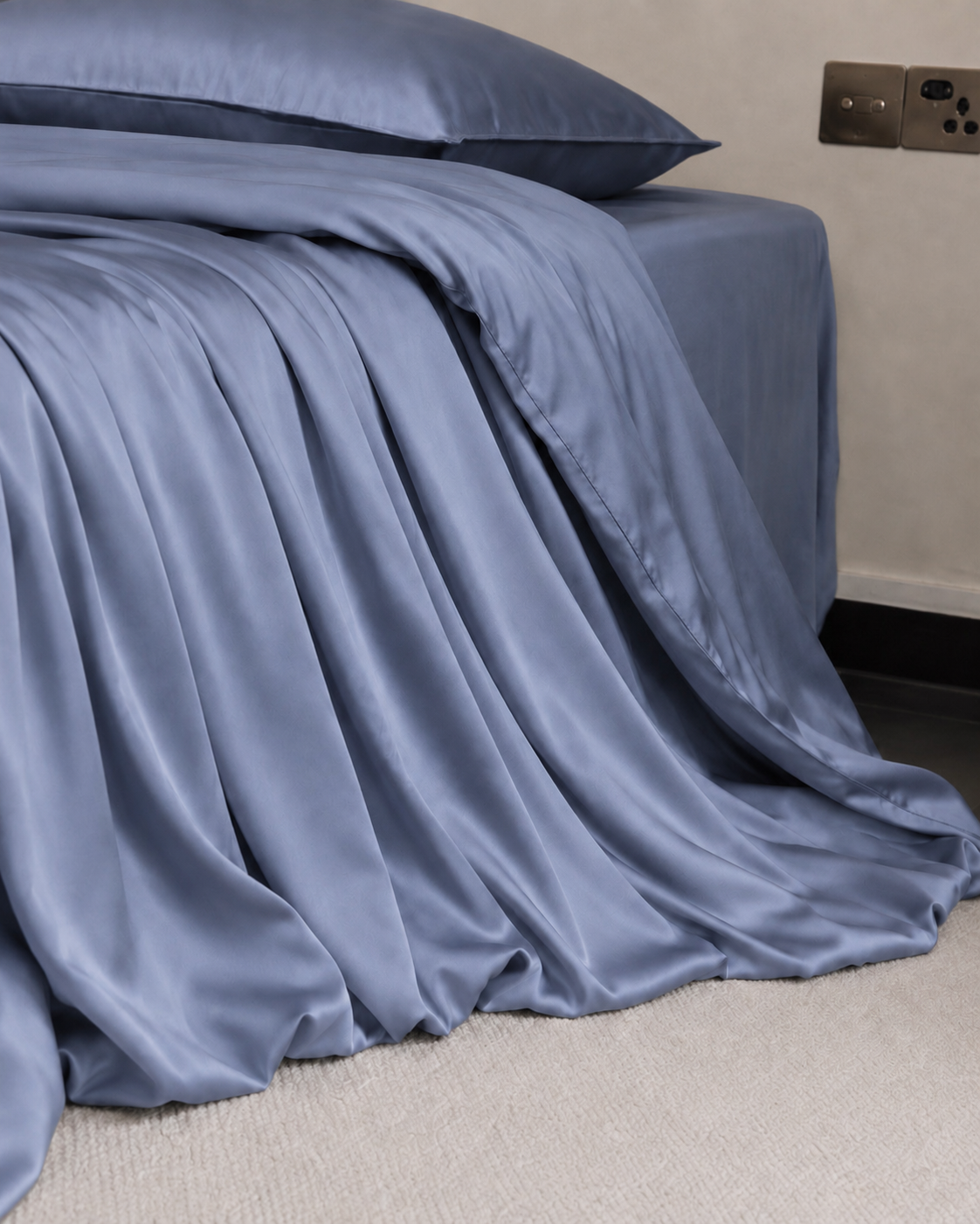 100% Mulberry Silk 3-Piece Duvet Cover Set