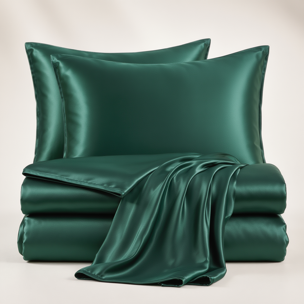Grazamar Modal & Silk 3-Piece Duvet Cover Set