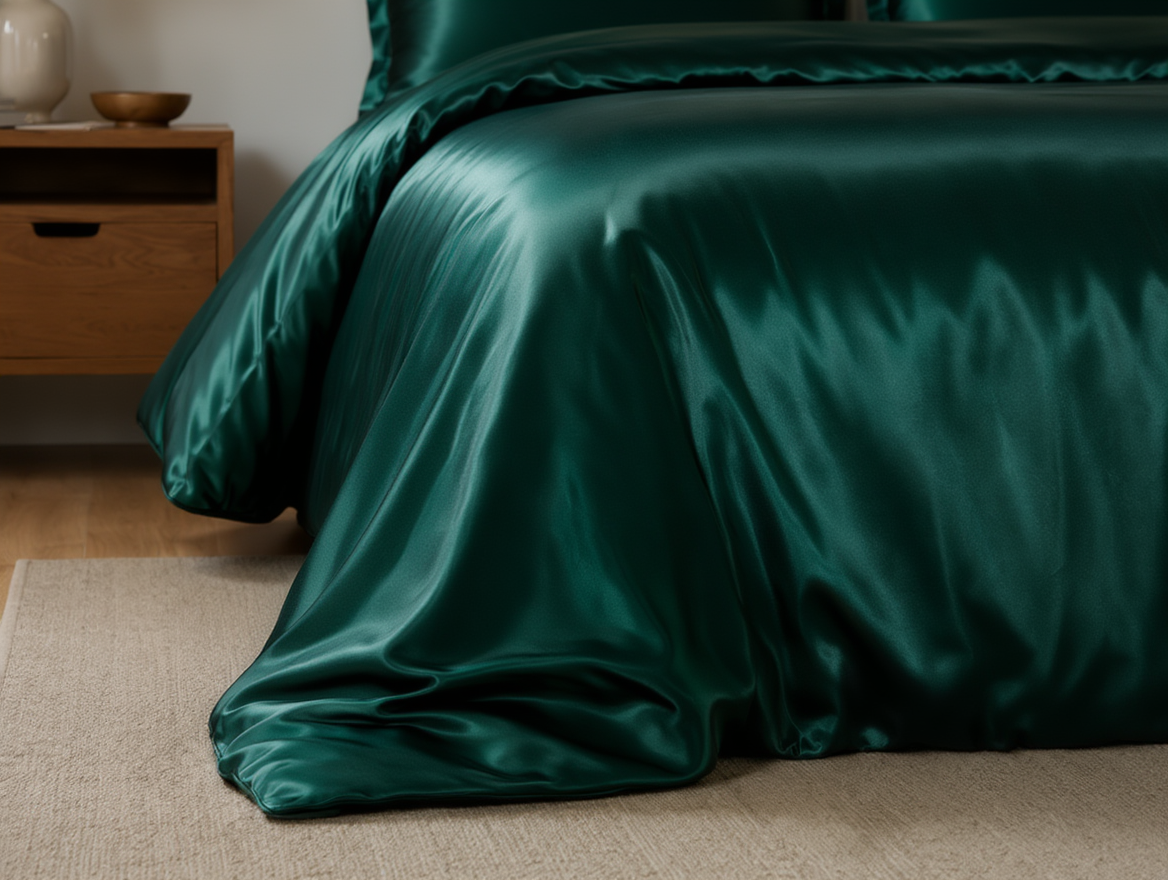 Grazamar Modal & Silk 3-Piece Duvet Cover Set