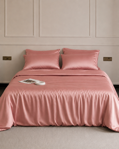 100% Mulberry Silk 3-Piece Duvet Cover Set