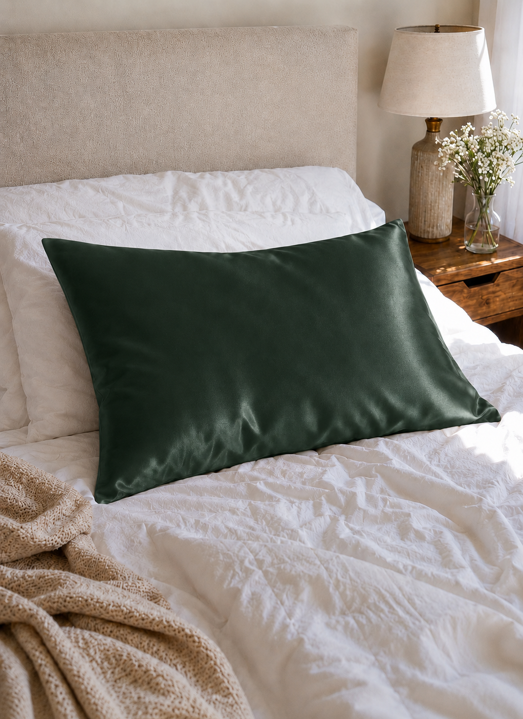 Grazamar 100% Mulberry Silk Pillowcase