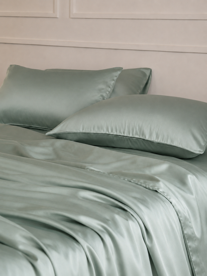 100% Mulberry Silk 3-Piece Duvet Cover Set