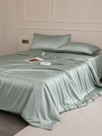 100% Mulberry Silk 3-Piece Duvet Cover Set