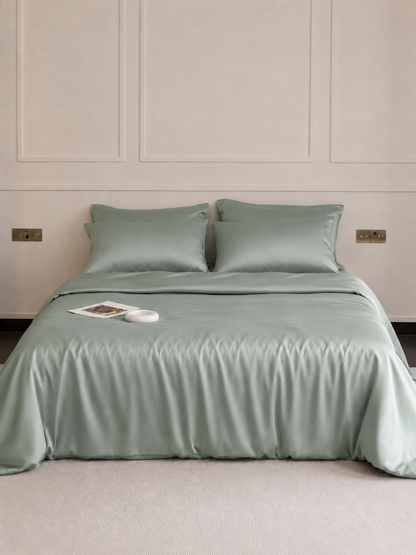 100% Mulberry Silk 3-Piece Duvet Cover Set