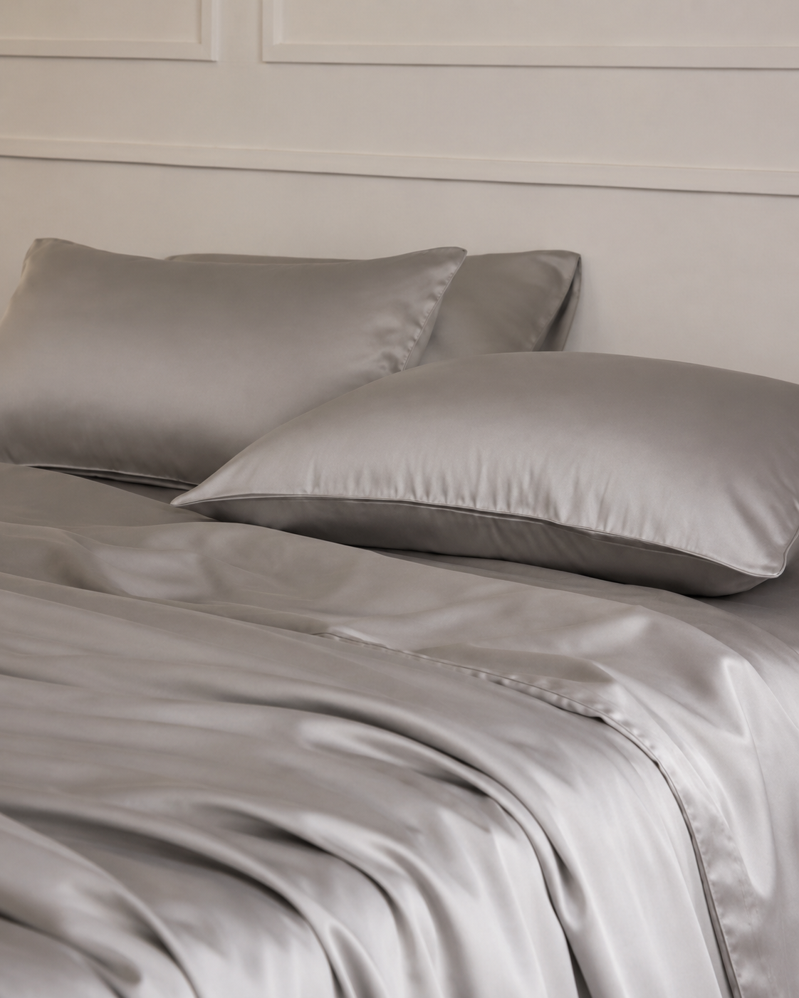 100% Mulberry Silk 3-Piece Duvet Cover Set