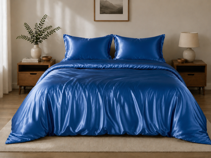 Grazamar Modal & Silk 3-Piece Duvet Cover Set