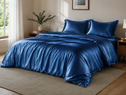 Grazamar Modal & Silk 3-Piece Duvet Cover Set