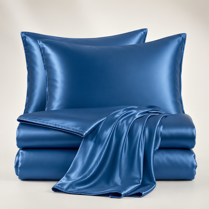Grazamar Modal & Silk 3-Piece Duvet Cover Set