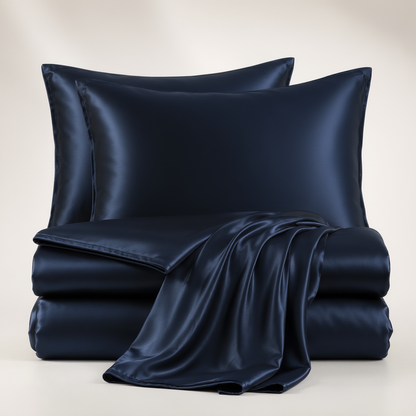 Grazamar Modal & Silk 3-Piece Duvet Cover Set