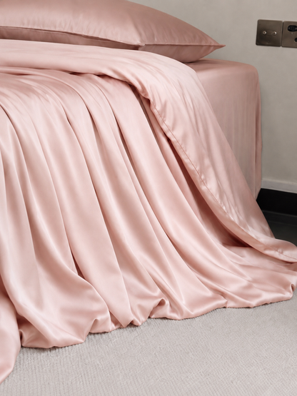 100% Mulberry Silk 3-Piece Duvet Cover Set