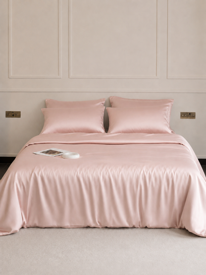 100% Mulberry Silk 3-Piece Duvet Cover Set