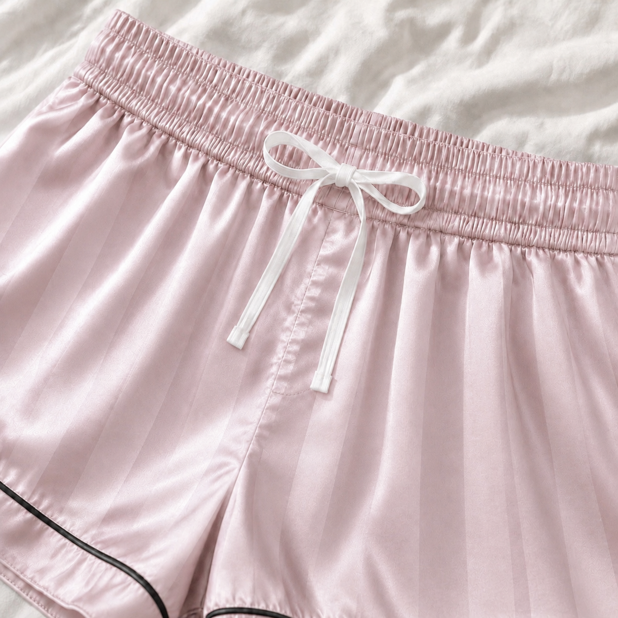 Grazamar Women’s Silky Satin Short-Sleeve Pajama Set