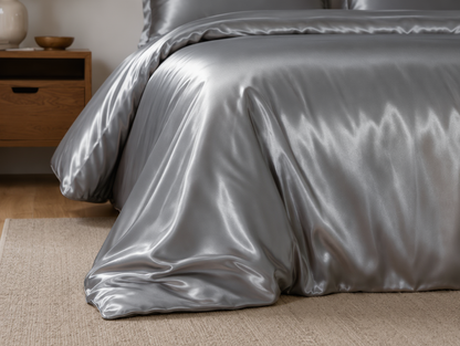 Grazamar Modal & Silk 3-Piece Duvet Cover Set