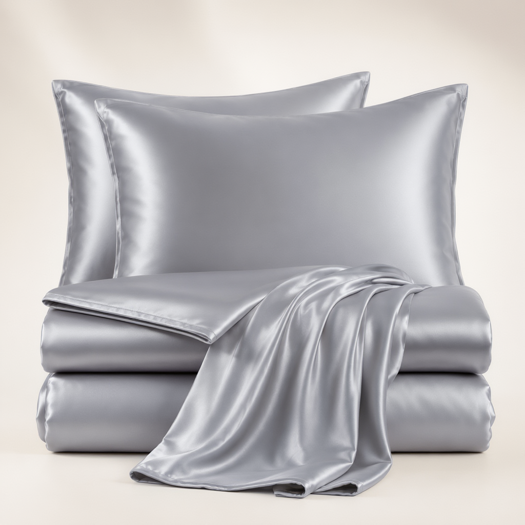 Grazamar Modal & Silk 3-Piece Duvet Cover Set