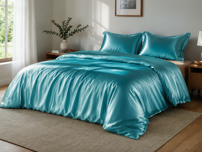 Grazamar Modal & Silk 3-Piece Duvet Cover Set