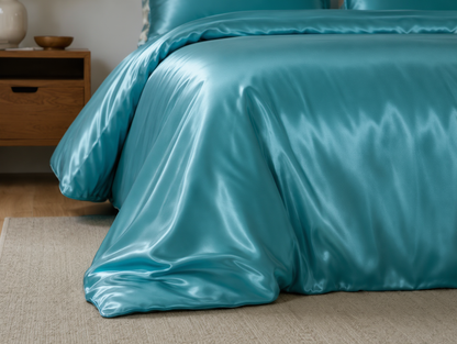 Grazamar Modal & Silk 3-Piece Duvet Cover Set