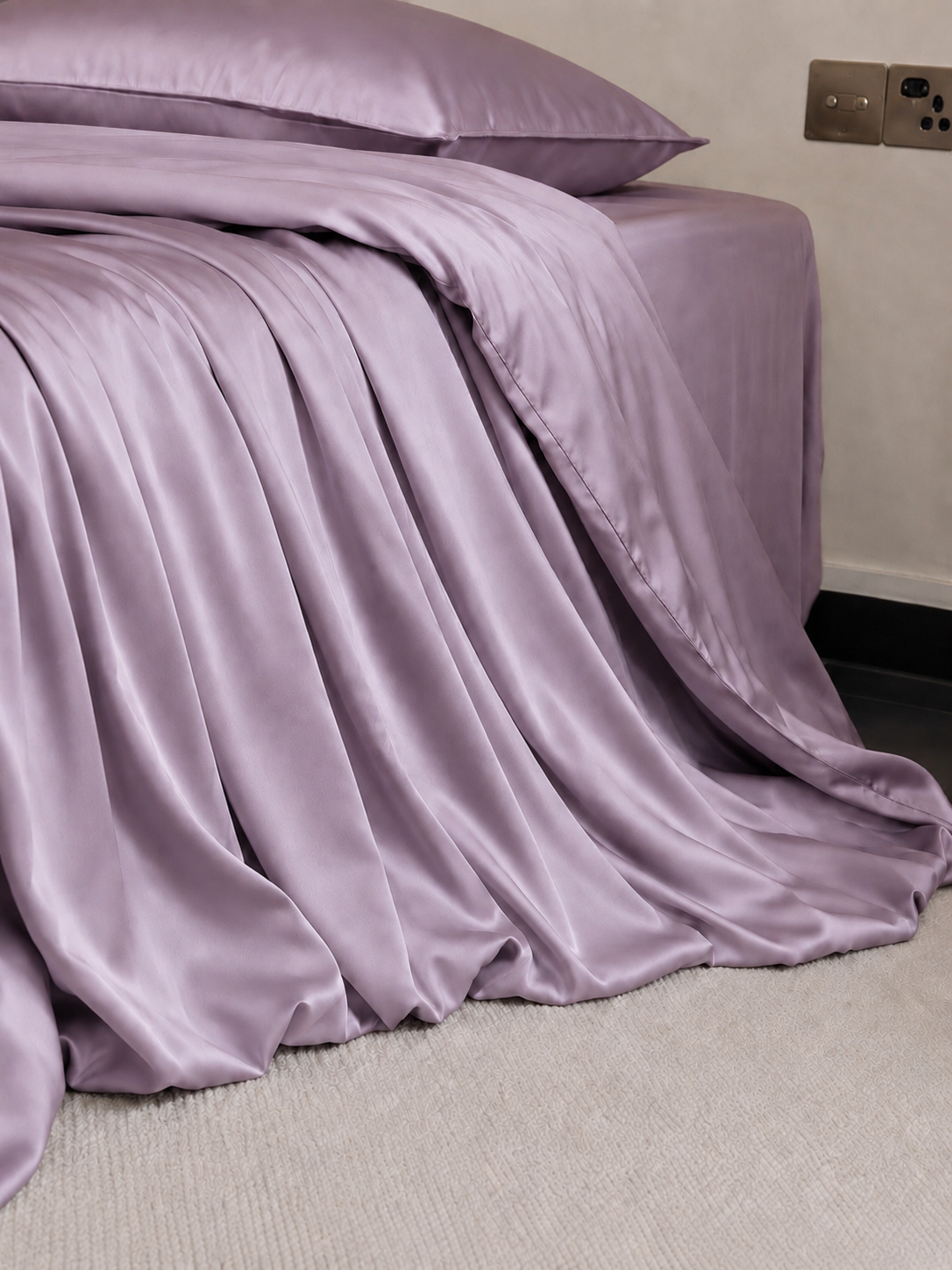100% Mulberry Silk 3-Piece Duvet Cover Set