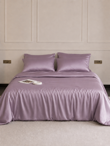 100% Mulberry Silk 3-Piece Duvet Cover Set