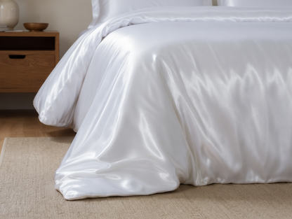 Grazamar Modal & Silk 3-Piece Duvet Cover Set