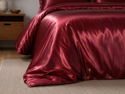Grazamar Modal & Silk 3-Piece Duvet Cover Set