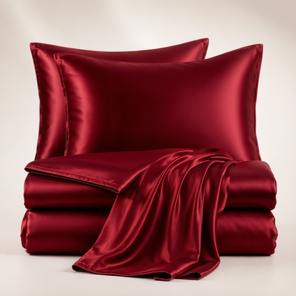 Grazamar Modal & Silk 3-Piece Duvet Cover Set