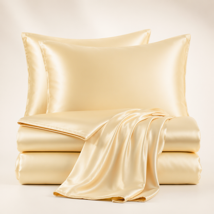 Grazamar Modal & Silk 3-Piece Duvet Cover Set