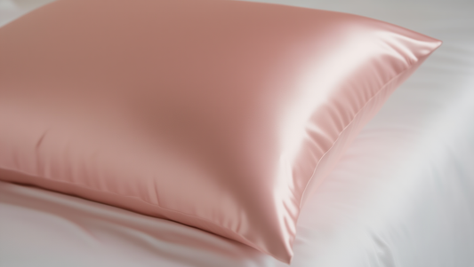 jade pillow on a bed 